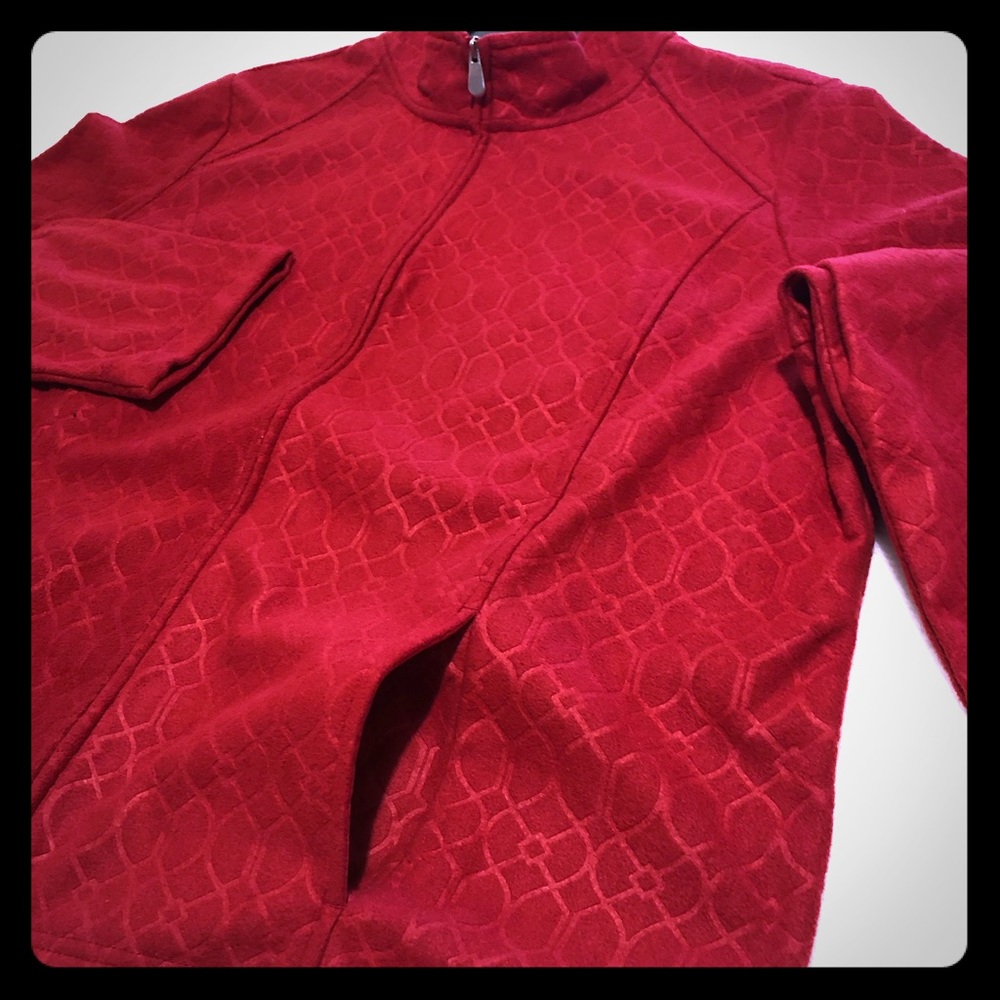 Croft&Barrow XXL Red Jacket super soft fall ready